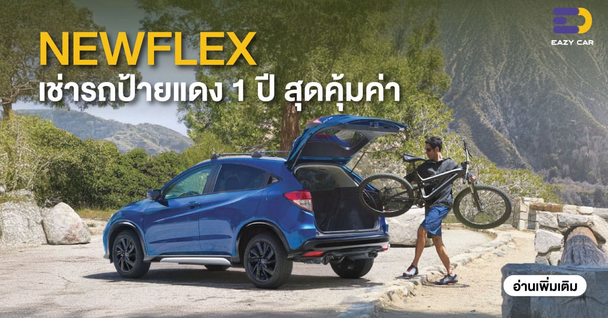NewFlex ทางเลือกใหม่สำหรับการออกรถป้ายแดง